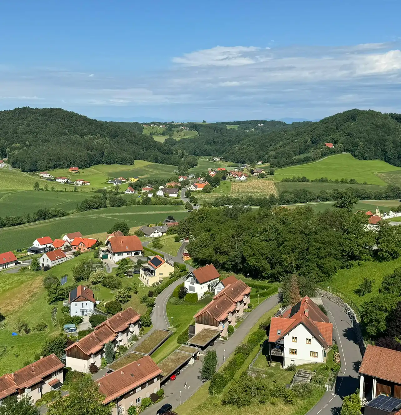 Ausblick nach Westen